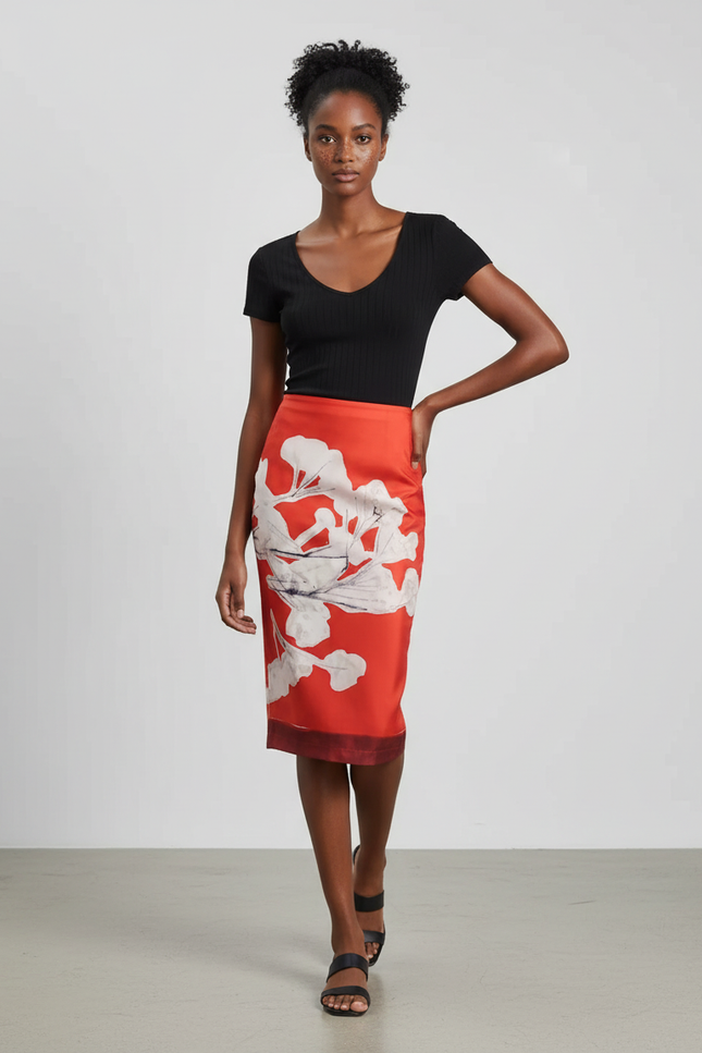 Jupe Crayon Imprimée