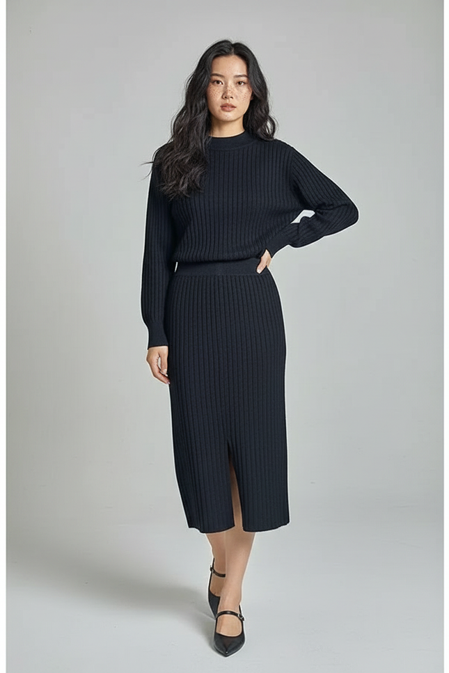 Jupe Crayon Avec Fente