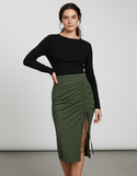 Jupe Crayon Grande Taille