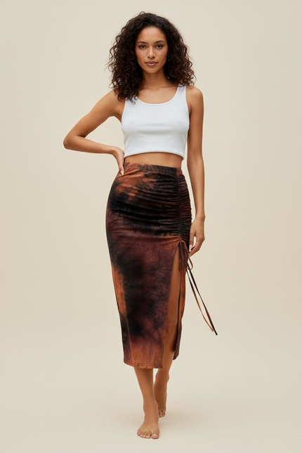 Jupe Crayon Multicolore