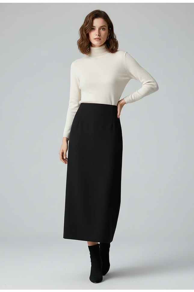 Tailleur Jupe Crayon Longue