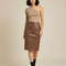 Jupe Crayon Marron