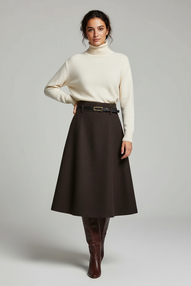 Jupe Crayon Évasée