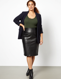 Jupe Crayon Grande Taille