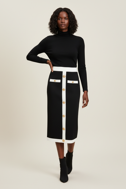 Jupe Crayon Sous Le Genou