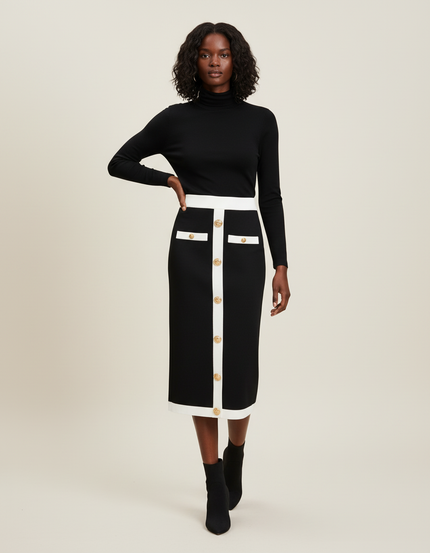 Jupe Crayon Sous Le Genou