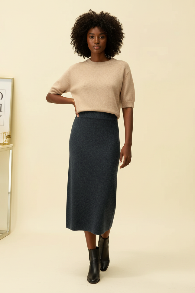 Jupe Longue Crayon Femme