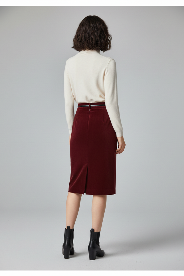 Jupe Crayon Pour Ronde