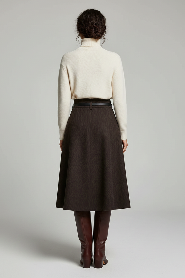 Jupe Crayon Évasée