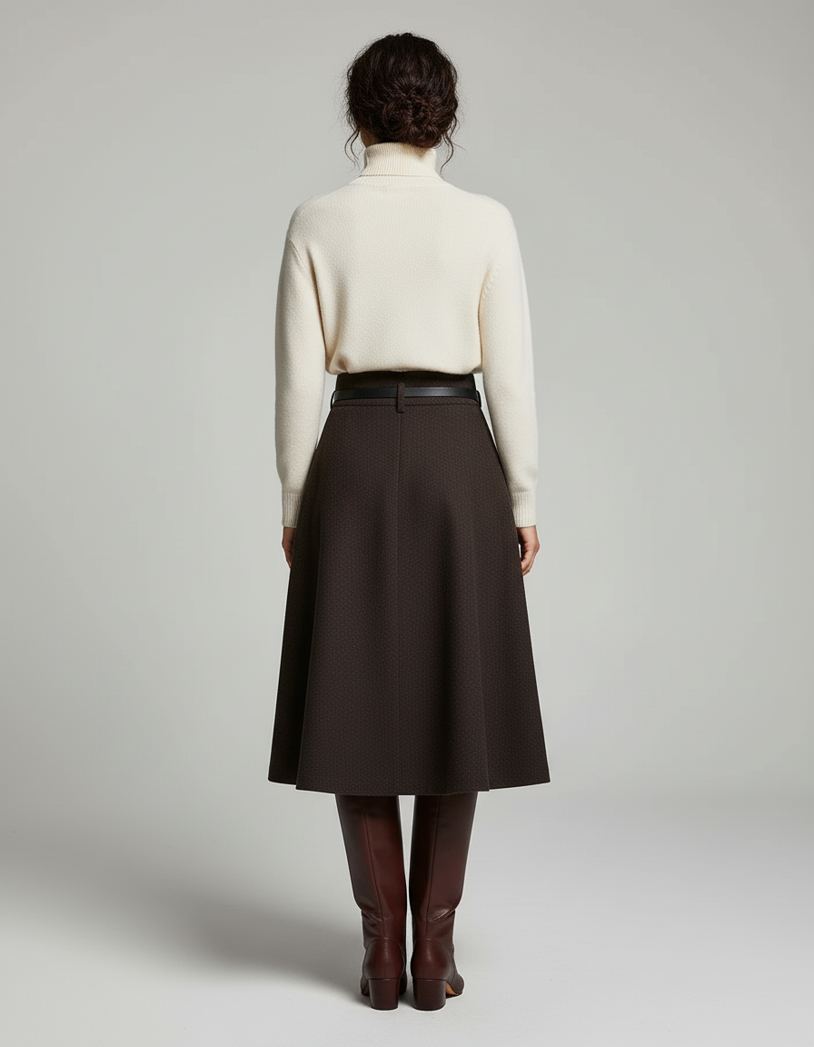 Jupe Crayon Évasée