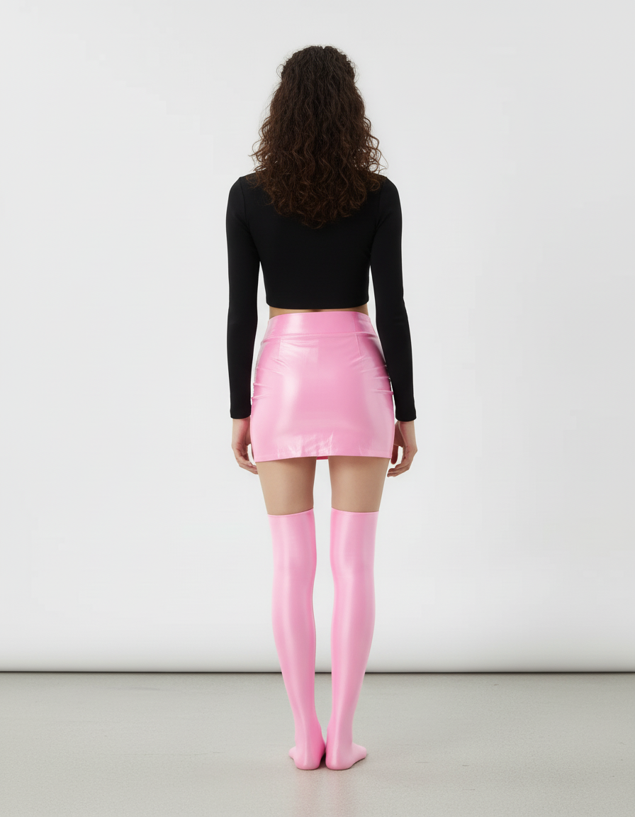Jupe Crayon Latex