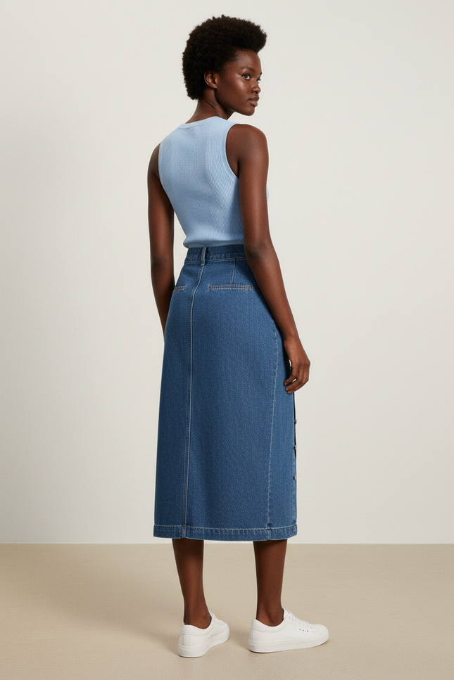 Jupe Crayon Longue Jean