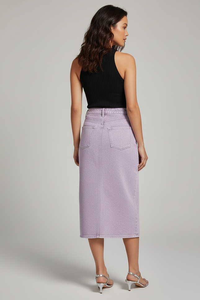 Jupe Crayon En Jean Femme