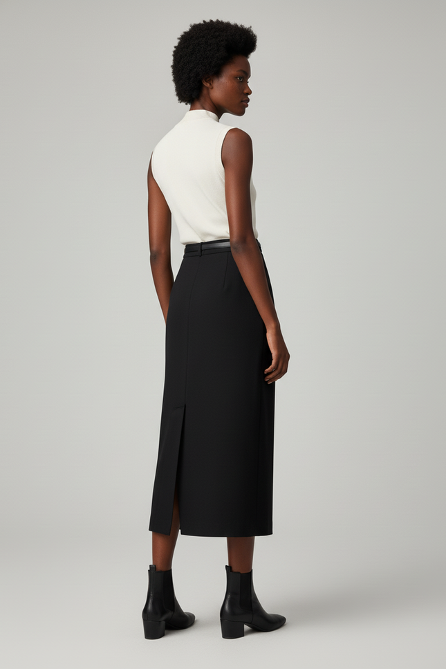 Jupe Crayon Ceinture