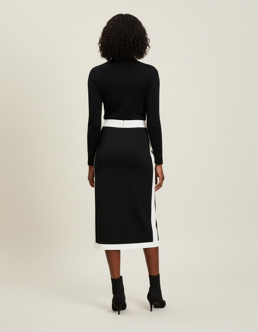 Jupe Crayon Sous Le Genou