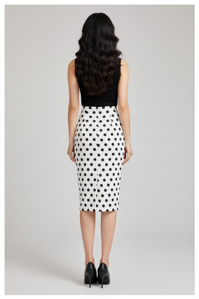 Jupe Crayon Rockabilly