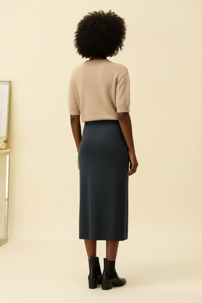 Jupe Longue Crayon Femme