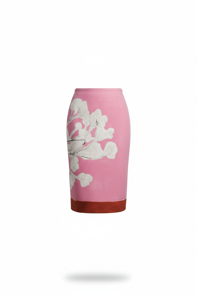 Jupe Crayon Fushia