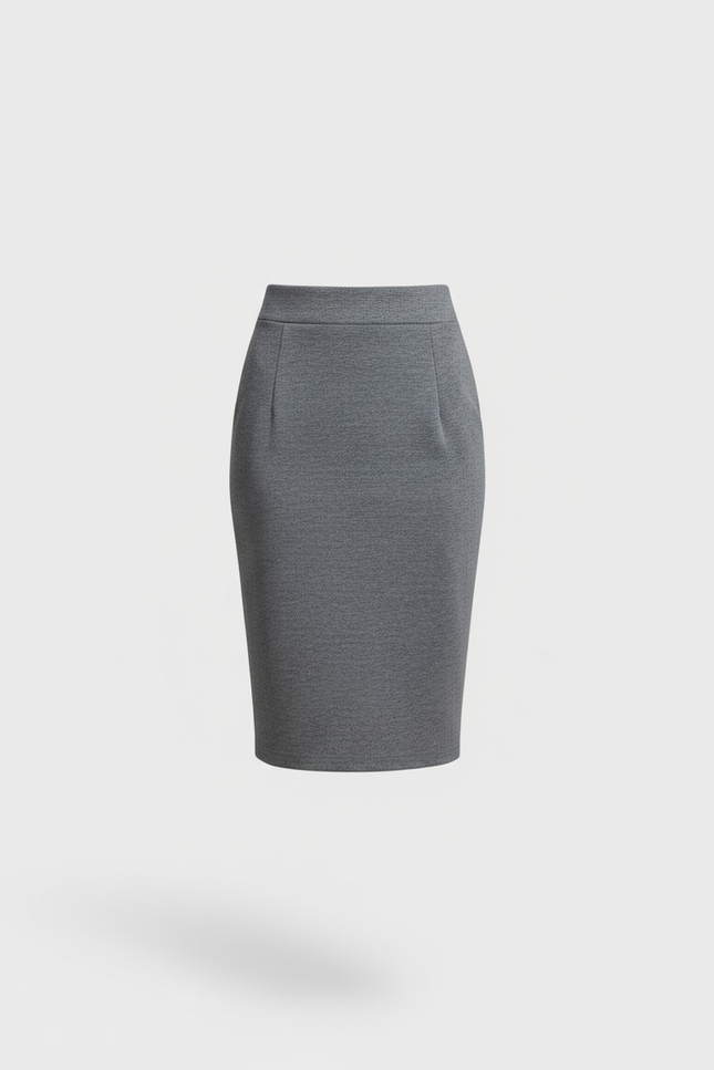 Jupe Crayon Hanches Larges