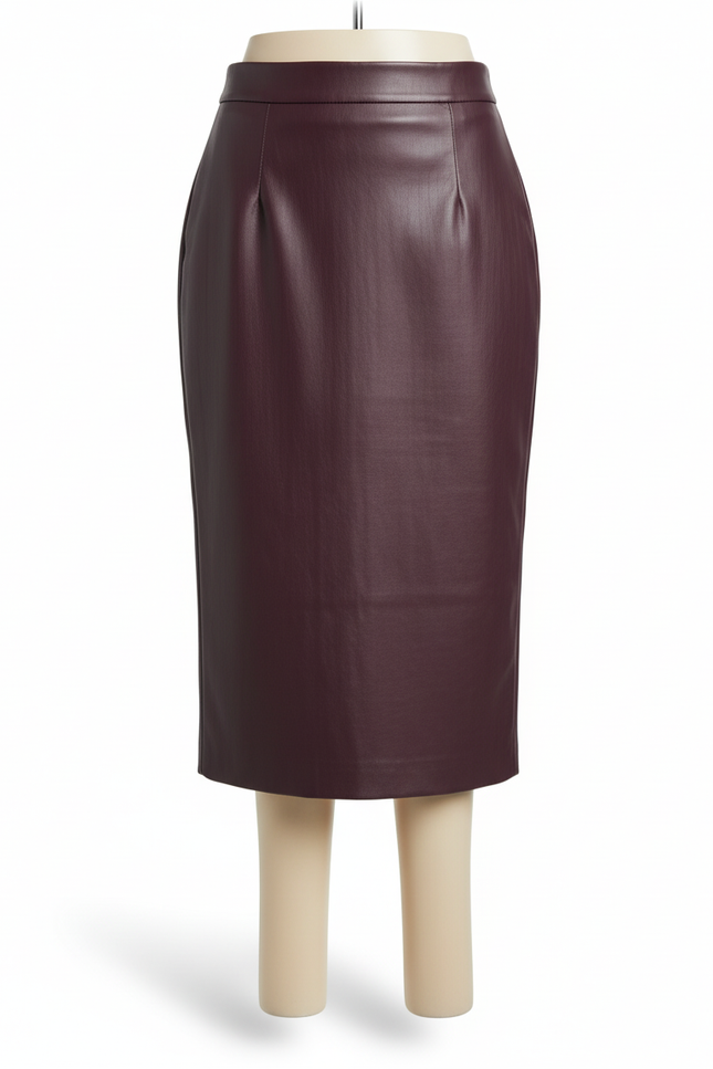 Jupe Crayon Fendue Derriere