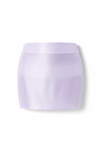 Jupe Crayon Brillante Lavande Chic