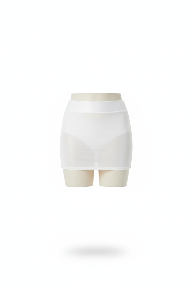 Jupe Crayon Blanche Transparente Chic
