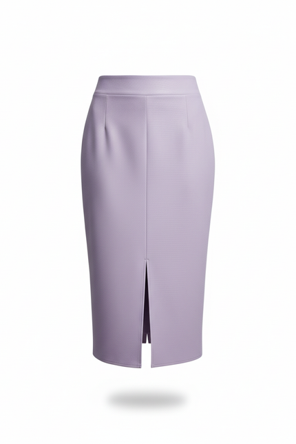 Jupe Crayon Violette