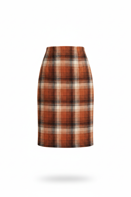 Jupe Crayon Tweed