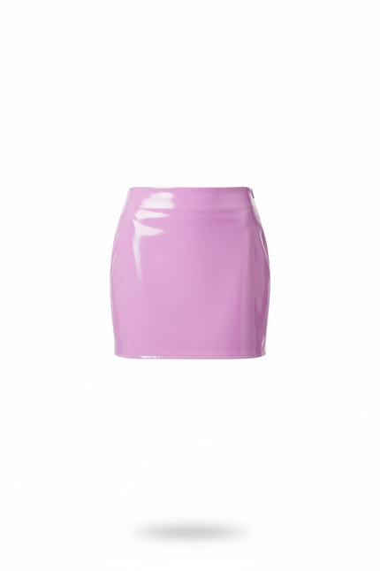 Jupe Crayon Mini Rose Vernie Chic
