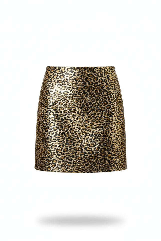 Jupe Crayon Léopard Vernie Chic