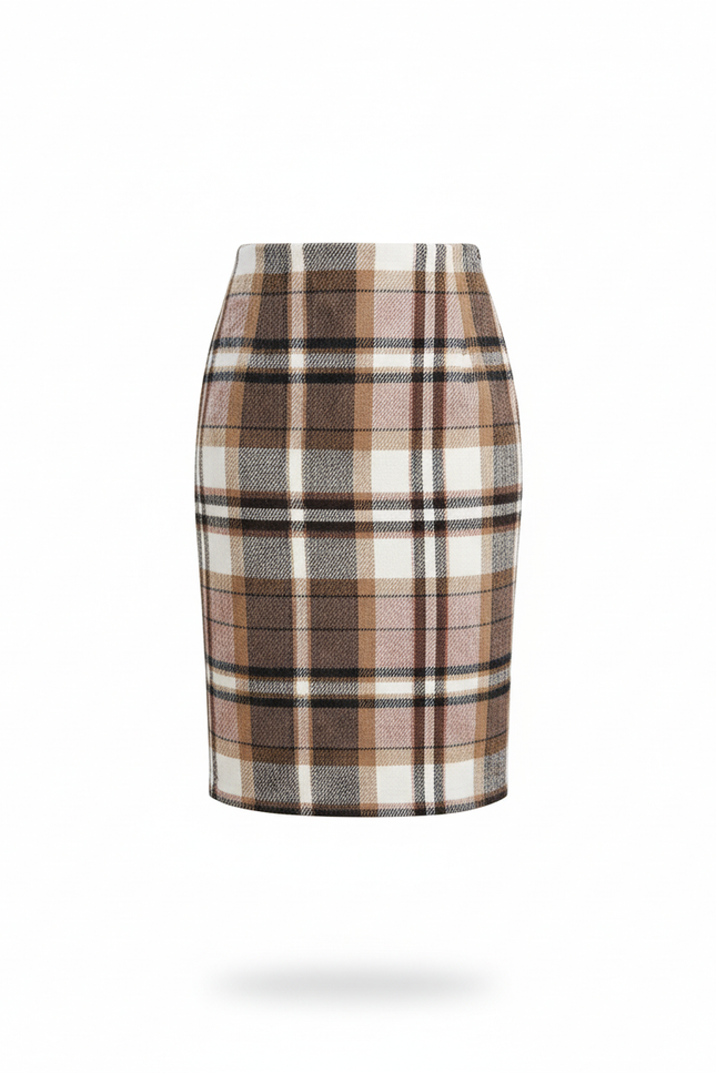 Jupe Crayon Taille Haute Vintage