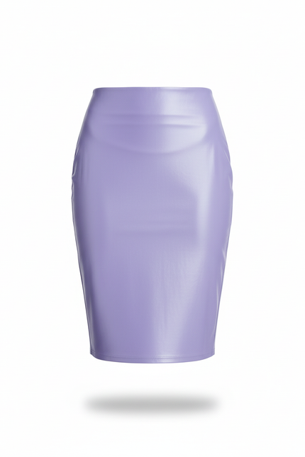 Jupe Crayon Lavande Brillante Chic