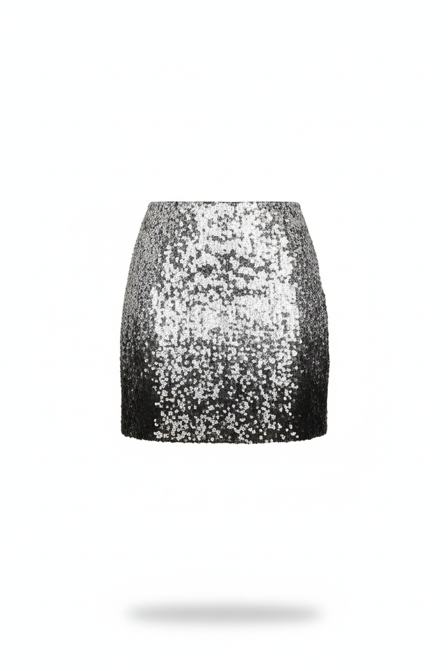 Jupe Crayon Paillettes Scintillante Chic