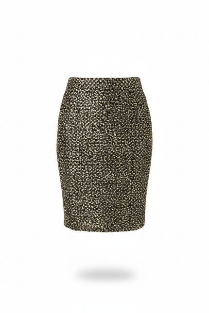 Jupe Crayon Sequins