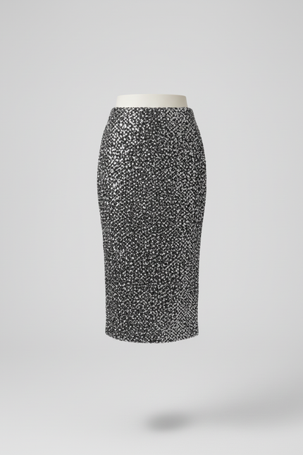 Jupe Crayon Paillette