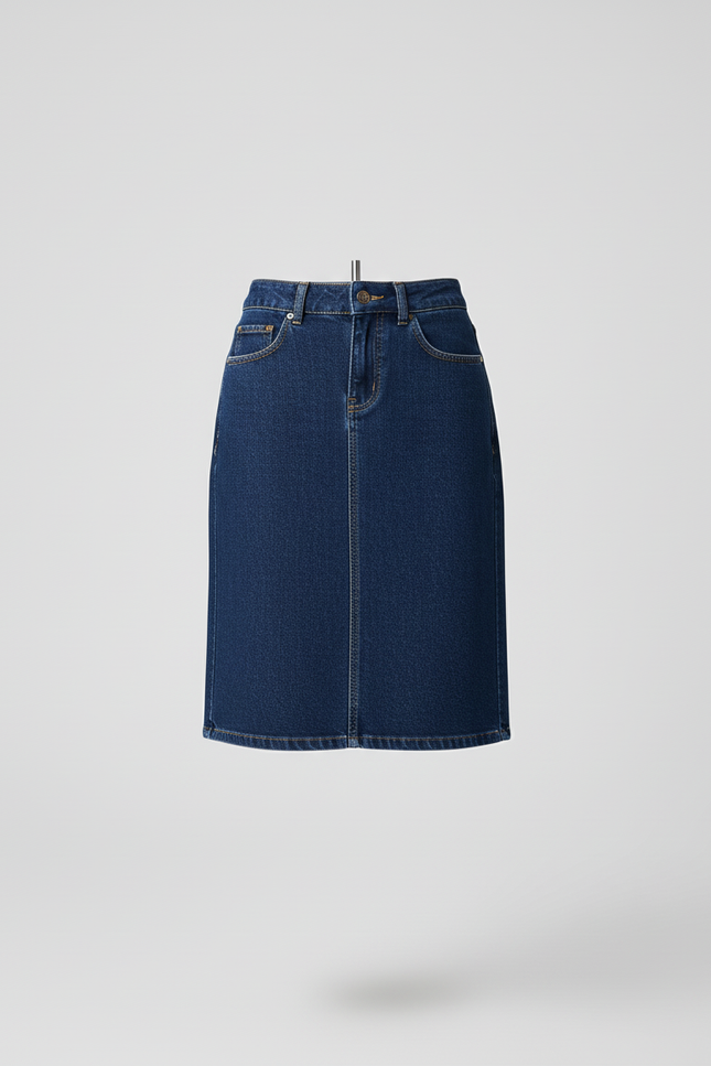 Jupe Denim Crayon