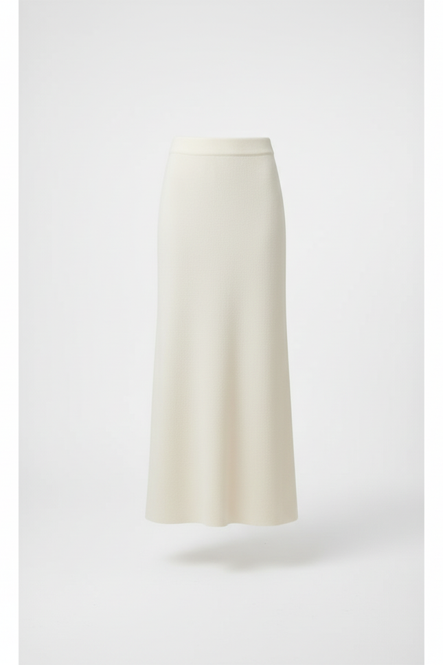 Jupe Crayon Ecru