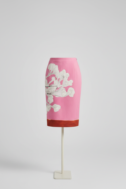 Jupe Crayon Fleurie